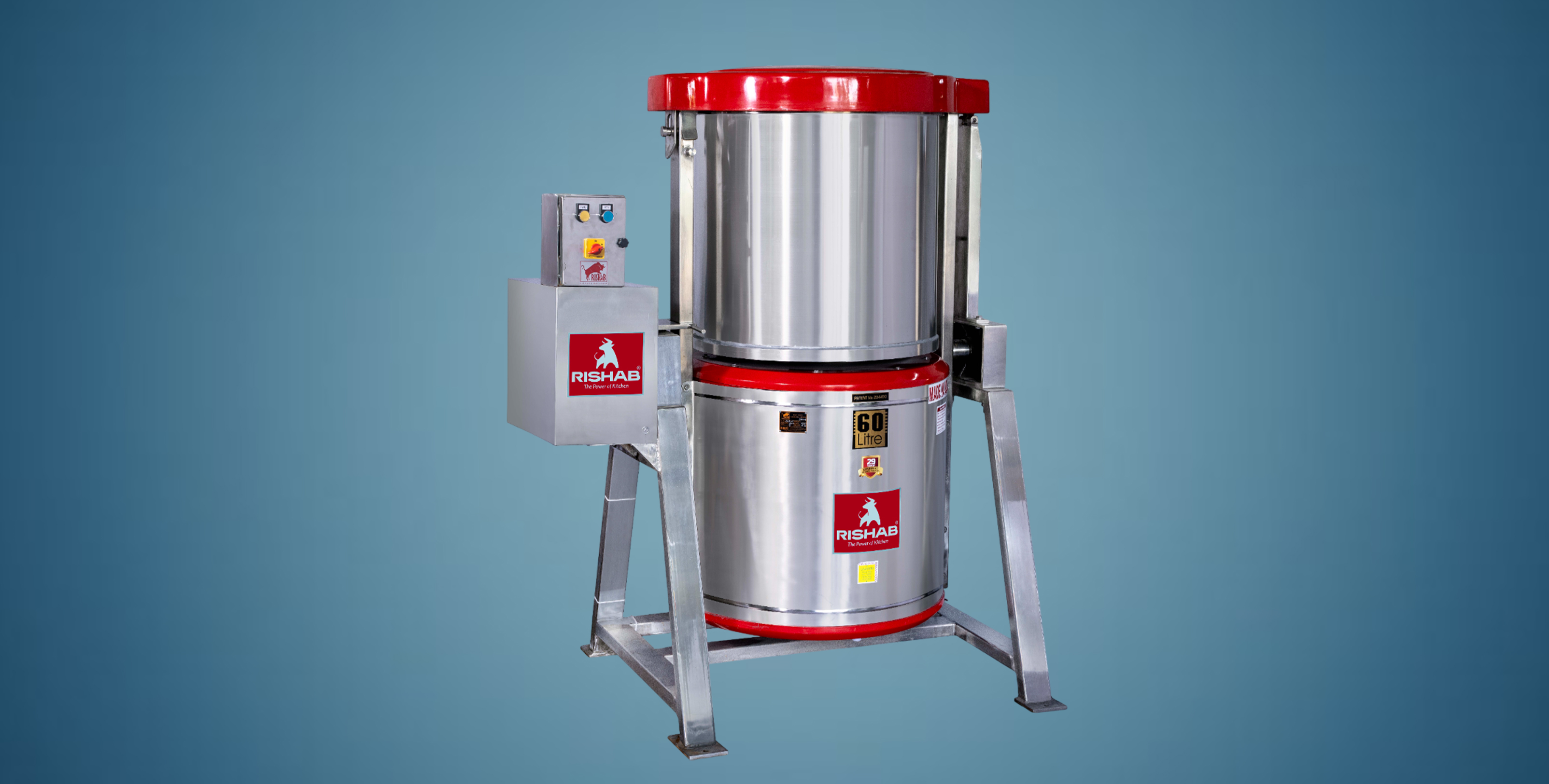 60 litre tilting grinder